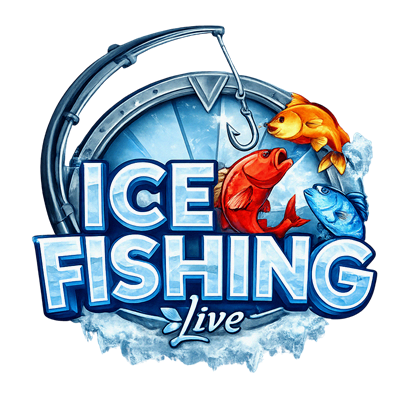 Automat Ice Fishing od Nolimit City z zimową scenerią i nagrodami